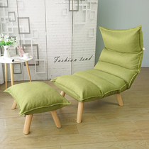 Sloth sofa Couch Tatami Single Man Small Sofa Day Style Folded Sofa Bed Upper Chair Dorm Room Balcony Lunch Break Deck Chair