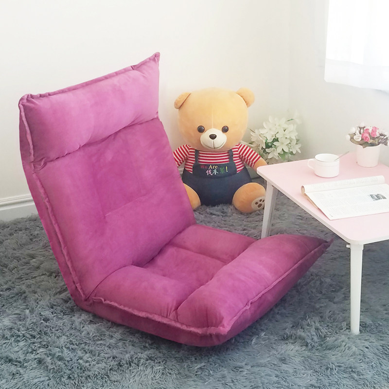 Lazy sofa single foldable tatami chair floor sofa chair industrial motor amber product retouching