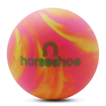 PBS horseshoe special bowling flying saucer straight ball soft ball oil suction ball matte fog face Red Yellow