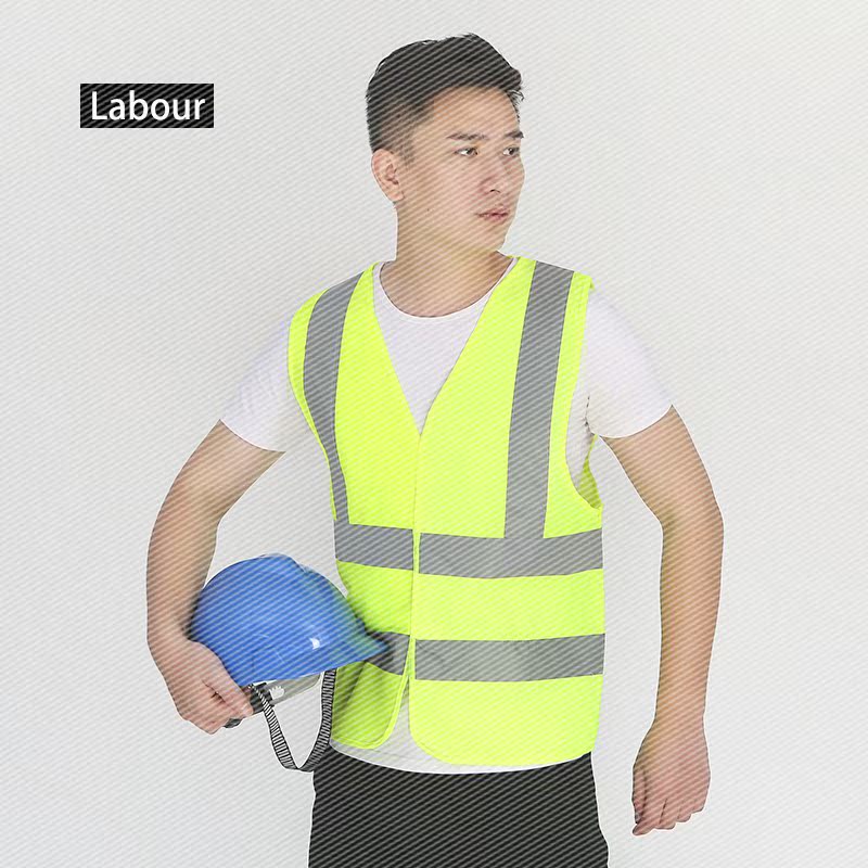 Reflective vest vest, reflective safety clothing, sanitation, reflective clothing, safety vest, traffic vest, night clothes