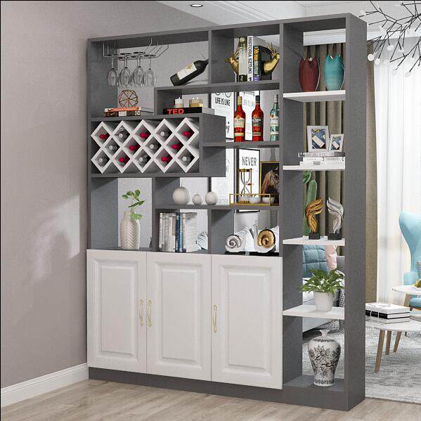 Home Living Room Modern Dining Room Wine Cabinet Partition Cabinet Light Lavish Style Cabinet Brief Shoes Cabinet Screen Cabinet Door Hall Xuanguan Cabinet