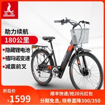 Phoenix electric power bicycle lithium battery male and female variable speed commuter scooter electric vehicle light battery car