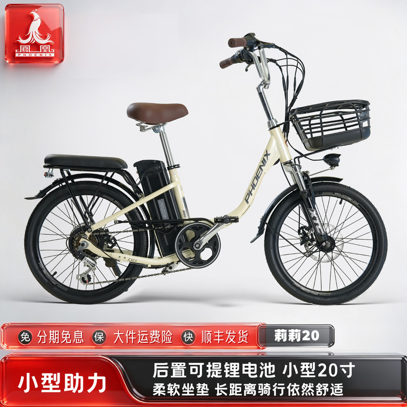 Phoenix Lily Ebike 20inch Urban Commuting Electric Bike with Removable Lithium Battery, Electric Bicycle, Power-Assisted Bicycle Phoenix Lily Ebike 20inch Urban Commuting Electric Bike with Removable Lithium Battery, Electric Bicycle, Power-Assisted Bicycle