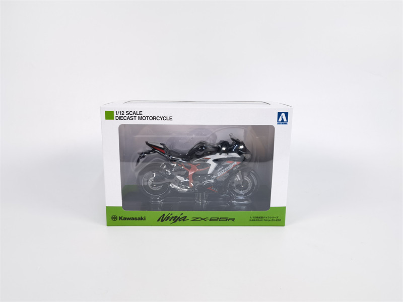 Qingdao Society 1:12 Kawasaki Ninja ZX-25R H2 H2R Motorcycle Model