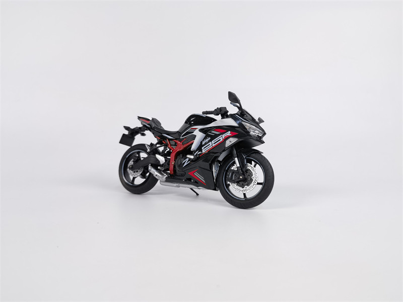 1:12 AOSHI Kawasaki Ninja ZX-25R Motorcycle Simulation Car Model