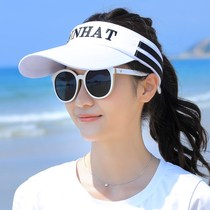 Empty top hat Running sports sun visor Mens and womens summer sun hat Outdoor mountaineering Tennis baseball cap Sunscreen hat