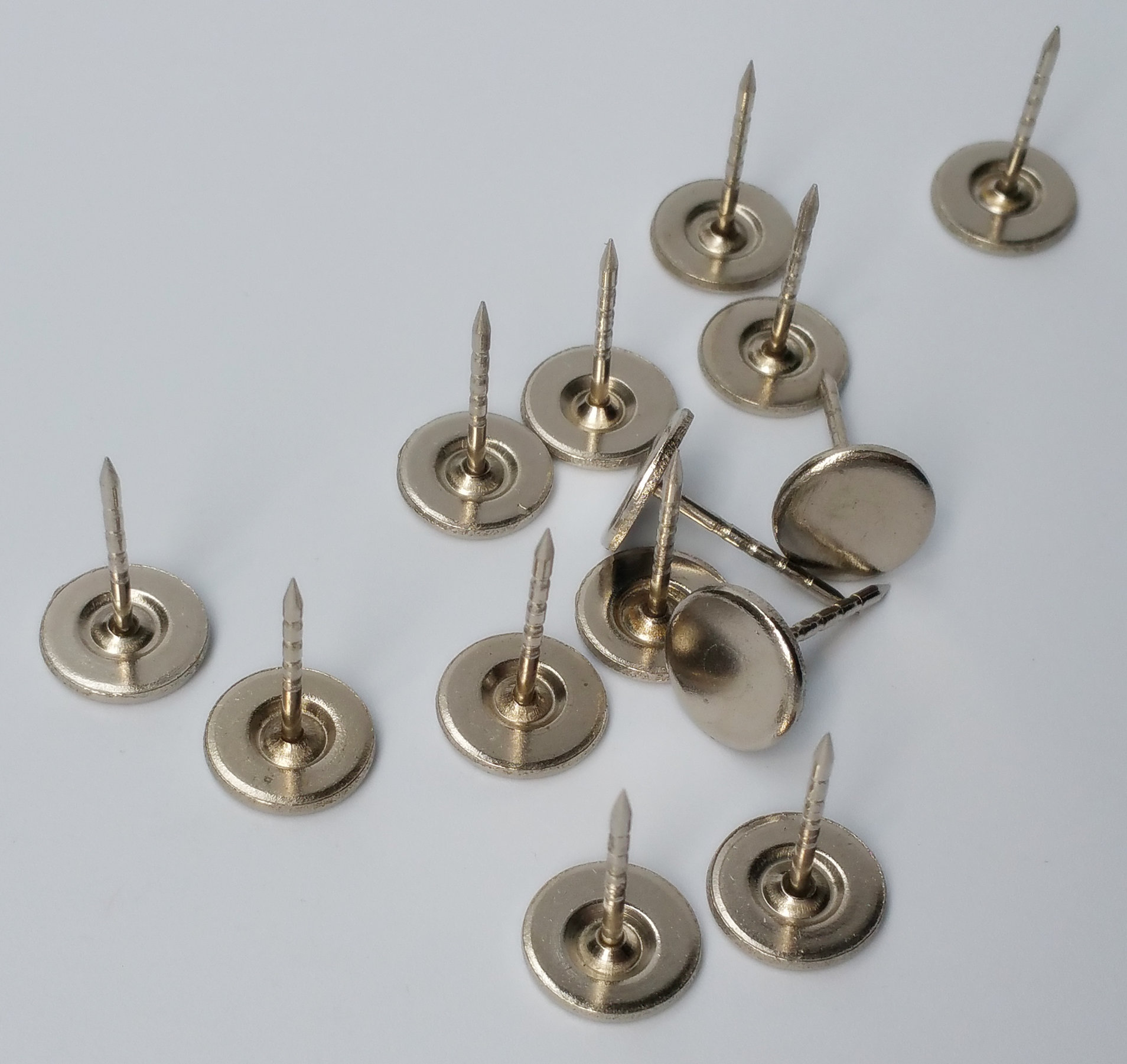 Supermarket door chain buckle nail supermarket anti-theft magnetic buckle stainless steel nail EAS anti-theft magnetic buckle nail 1000PCS
