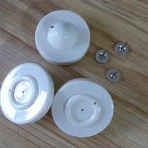 White small round supermarket burglar-proof label clothing burglar-proof hard tag clothing burglar-proof button supermarket burglar-proof magnetic buckle