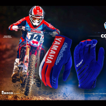 TLD KTM joint car team version motorcycle cross-country gloves bicycle mountain speed drop DH full finger riding gloves