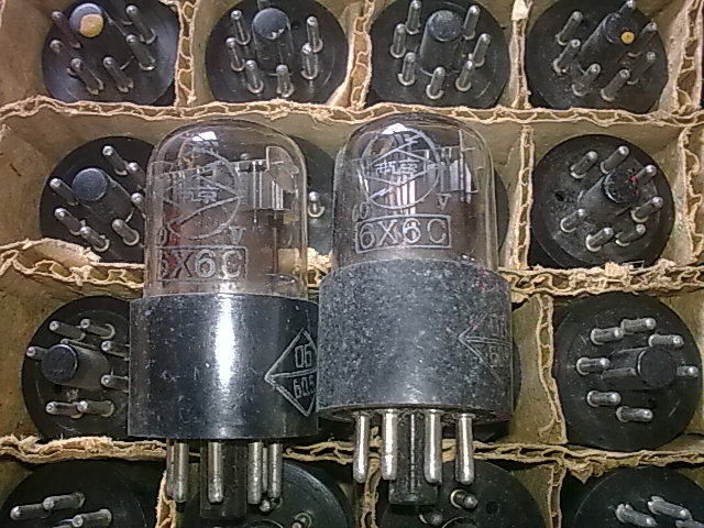 New collection Nanjing 6X6C 6H6P 6H6 vacuum tube real map spot recommended quality