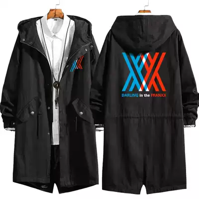 DARLING in the FRANXX perimeter 02 anime trench coat hooded coat