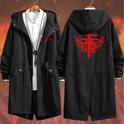 FFF heresy trial group uniform animation jacket long version of trench coat Pike coat two-dimensional surrounding clothes