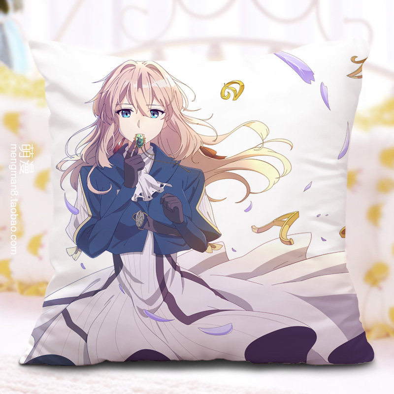 Violet Eternal Garden Animation Around Pillow with Padded Villette Student Gift Two Pillows