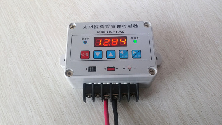 товар из китая 舒杨12/24v 蓄电池磷酸铁锂 防水太阳能控制器 带显示 可编辑 Shu Yang sydz