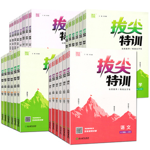 2025秋版小学拔尖特训语文数学英语暑假作业