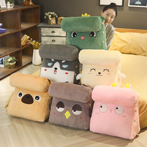 Bed triangle pillow cushion Bedside pillow Backrest pillow Bedroom single dormitory backrest cushion Students can be removed and washed