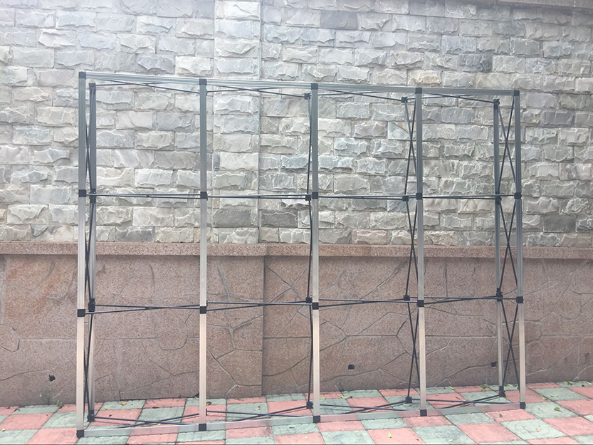 New iron pull mesh display frame accessories: galvanized wide connection rod