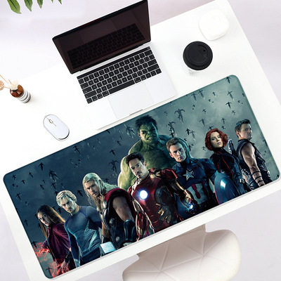 Настольный мат мат игра ноутбук Pad Marvel Hero Hero Thor Team Game Keyboard Mouse Pad