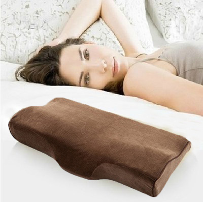 Slow rebound memory foam pillow space cotton dish-shaped anti-mite neck guard zero pressure single pillow core foam pillow