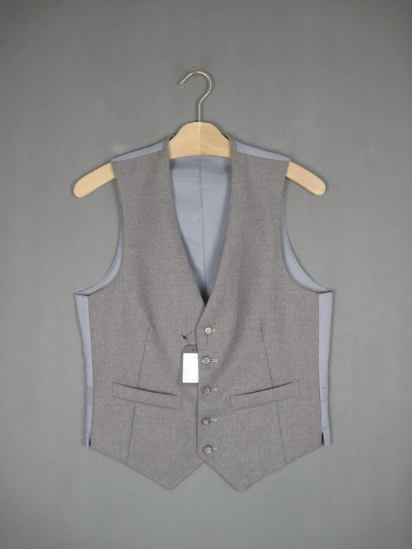 0694 Mua tại Nhật Bản Retro Yuppies Street Chụp Anh Chất liệu len Anh Quần vest nam cao cấp Vest vest kiểu phương Tây - Dệt kim Vest