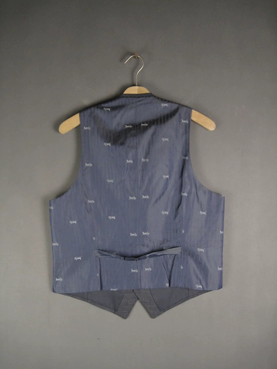 M13 mua ở Nhật Bản cao cấp vest nam len nguyên chất Quạt Anh tweed retro vest vest cộng với size - Dệt kim Vest