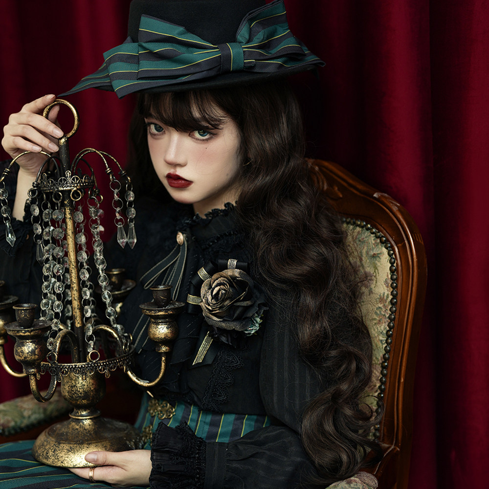 珀茵特庄园Lolita小物礼帽，优雅与可爱的完美结合？🌸-lolita洛丽塔配饰小物/道具-淘宝好物网