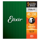 Elixir Ilix Film Anti -Crust Anti -Rust 14077 14202 Bass 4 String 5 String 045 Электрические басовые фортепианные струны
