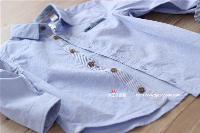 Chemise garcon à manche longue - Ref 2074011 Image 8