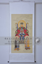 Arctic Purple Wei The Great Portrait Crape Myrtle The Great Statue Taoism Ming Dynasty Land and Water Painting Crane Yan Daoist Dojo Star Lord Statue