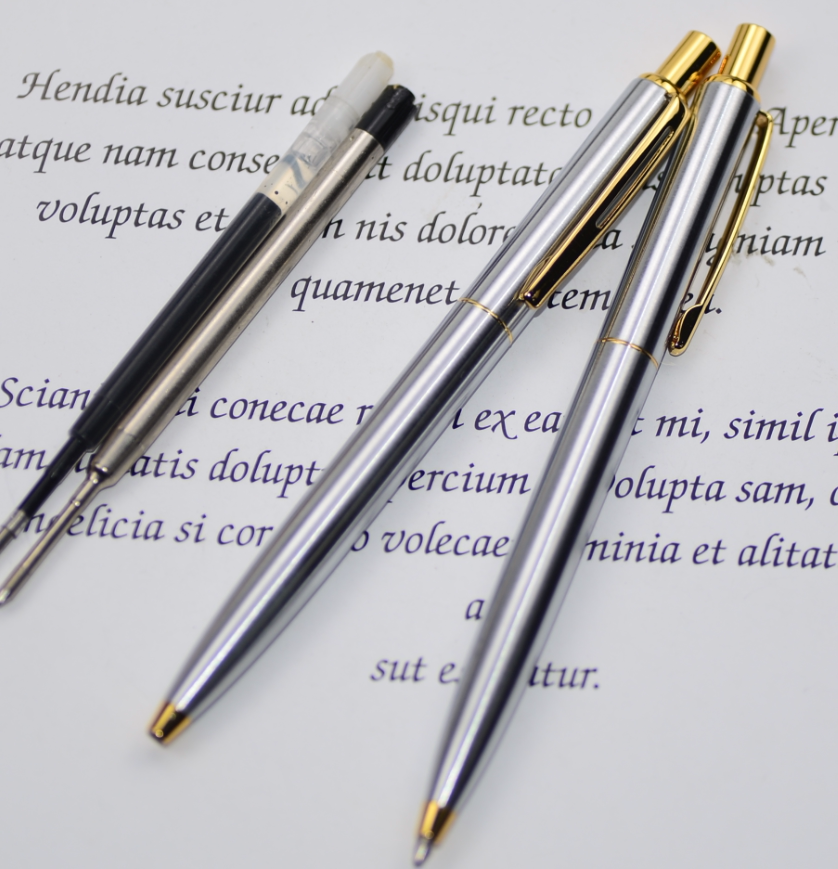 Export all metal ball pen stick presses out core G2 standard metal pen core metal coarse core