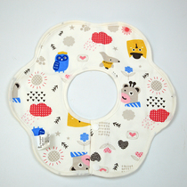 Tongtai baby products newborn saliva napkins for men and women baby rice pockets childrens waterproof bibs two-pack