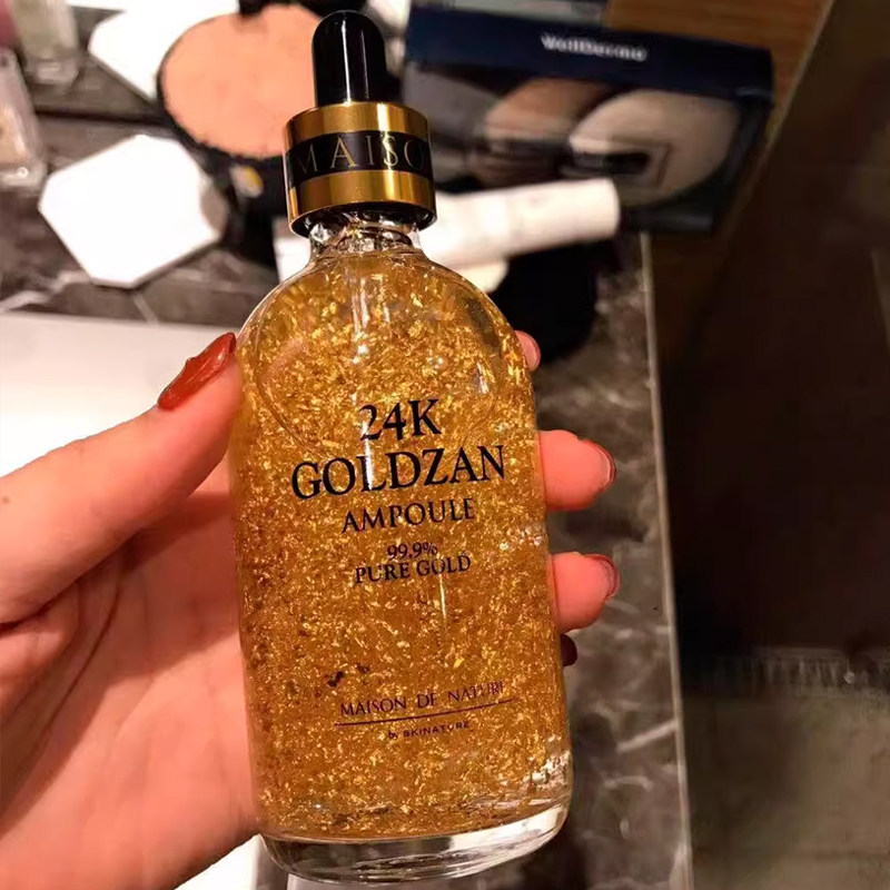 🔥24K黄金精华真的值得买吗？韩国思肤秀金箔胜肽精华深度测评！贵妇感