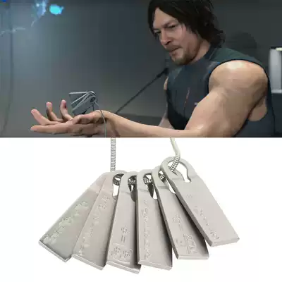 Game Death Stranded Necklace Sam with hanging crossbow brother Death Stranding surrounding cos props