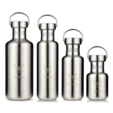 Спортивная бутылка из нержавеющей стали, вместительная и большая карманная фляжка, альпинистский дорожный чайник для путешествий