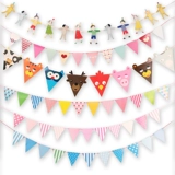 Tanabata Korean Banner Binder Triangle Triangle Flag вечеринка по тяге в магазине в детском саду