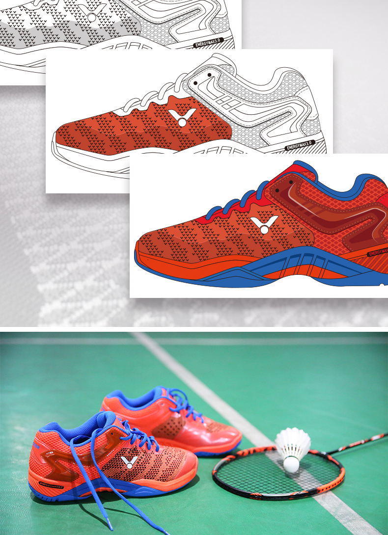 Giày cầu lông nam Wicker Wicker chuyên nghiệp Giày cầu lông cao cấp chuyên nghiệp S80ACE / S81 / S80SD giày tập gym nữ