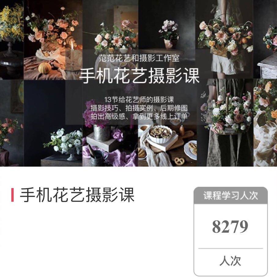 Fanfan flower art flower art - mobile phone class