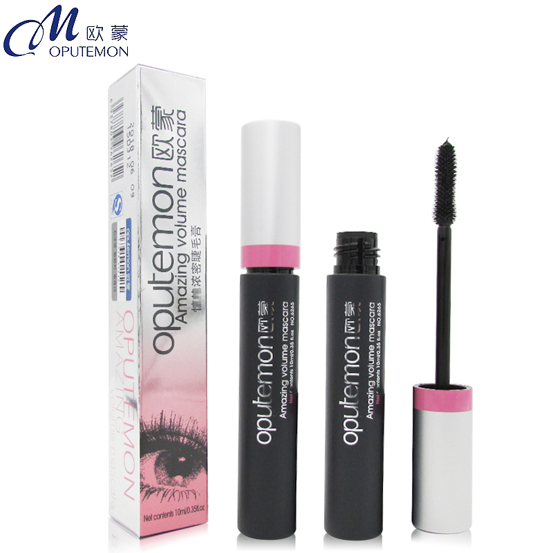 Euromont mascara female waterproof slim roll teething without fainting and lasting lengthened encrypted ultra-long net red shaking