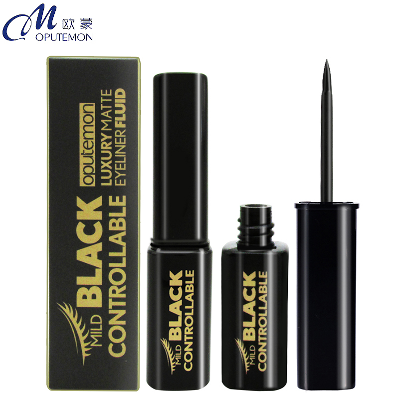 Aumont matt eye line liquid hard head lasting waterproof without fainting new hand easy to remove makeup 5 5ml black quick dry