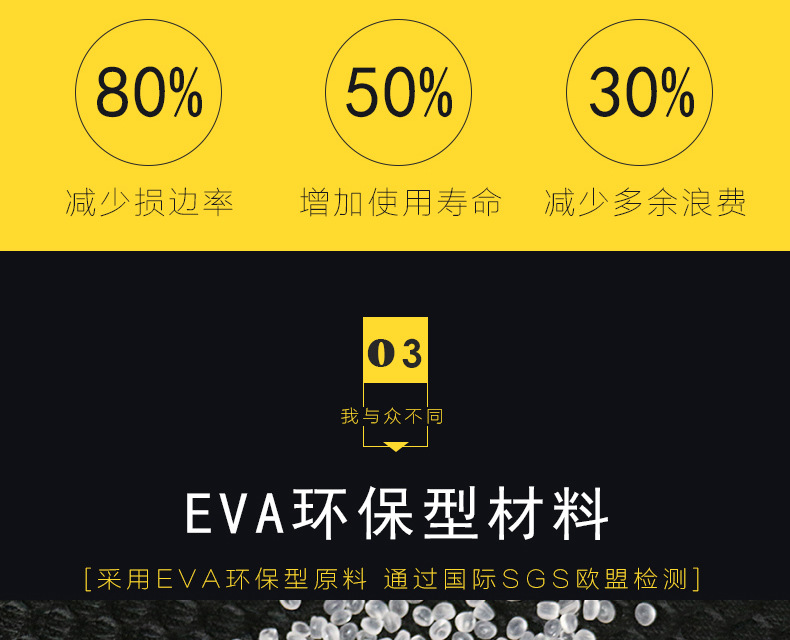 Chống va chạm và chống rơi sàn bọt giao phối dày 80 × 80 dày 1 m * 1 m câu đố lớn 100 * 100 sàn - Thảm sàn thảm đá chùi chân