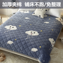 Winter plush sheets thickened cotton blankets single piece coral velvet bed blanket plush Falai flannel bed cover