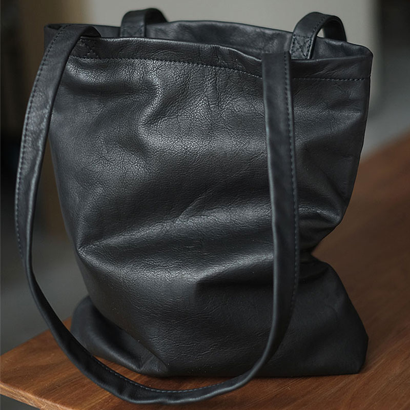 KONGLONGMOGU2022 new lady Calf Leather Dark fashion Fashion Bag Mini Single Shoulder Foreskin Pocket