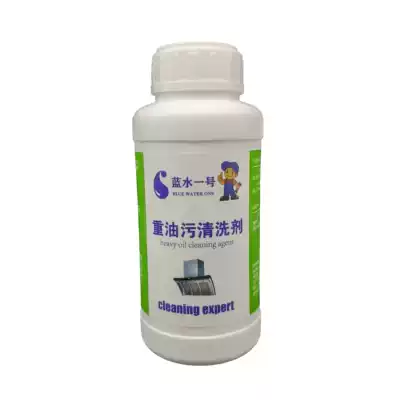Blue water appliance cleaning agent heavy oil particles range hood cleaning agent super concentrated professional cleaning and descaling powder alkali
