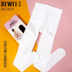 Kewei 3018 ເດັກນ້ອຍ velvet ພາກຮຽນ spring ແລະ summer ເດັກຍິງຖົງຕີນສີຂາວຂະຫນາດໃຫຍ່ pantyhose ເຕັ້ນລໍາເດັກນ້ອຍ socks ເຕັ້ນພິເສດ