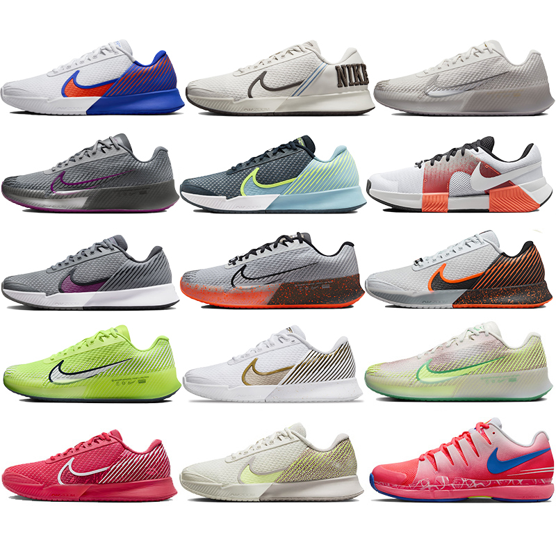 Nike 25 New Australian Tennis Shoes for Men and Women, Lightweight Challenge Vapor Cushioning Tennis Shoes