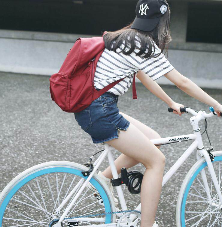 Special price clearance hen home old basic version canvas backpack simple student school bag men and women Japanese bags