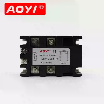 75A single phase AC voltage regulating module enhanced 4-20ma voltage regulating solid state relay SCR-75LA-Ⅱ