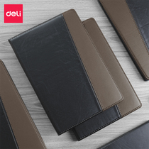 Dali big notebook notebook notebook soft leather noodle daily A5 small notebook portable business work record book thick work leather book Retro Diary book customized printed logo