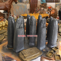 Hanmurabi Code Stone Column Model Resin Antique Historical Teaching Aids Model History Room Teaching With Model