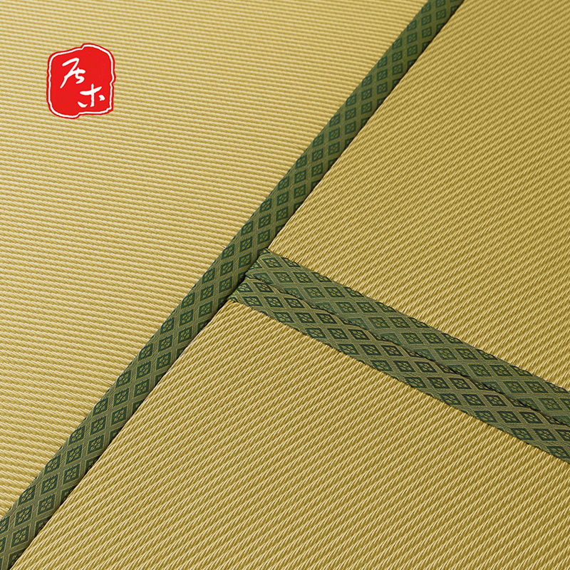 Environmental protection and room collapse Mi Mat Bicolor Mat Bicolor Day Style Paper Grass Tatami Brown Core XI Han Style Mattresses